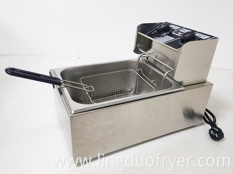 Electric Fryer With Timer-Right 1